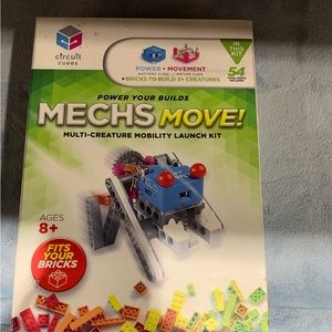 Circuit Cubes Mechs Move! Multi-Creature Mobility Launch Kit -STEM Kit